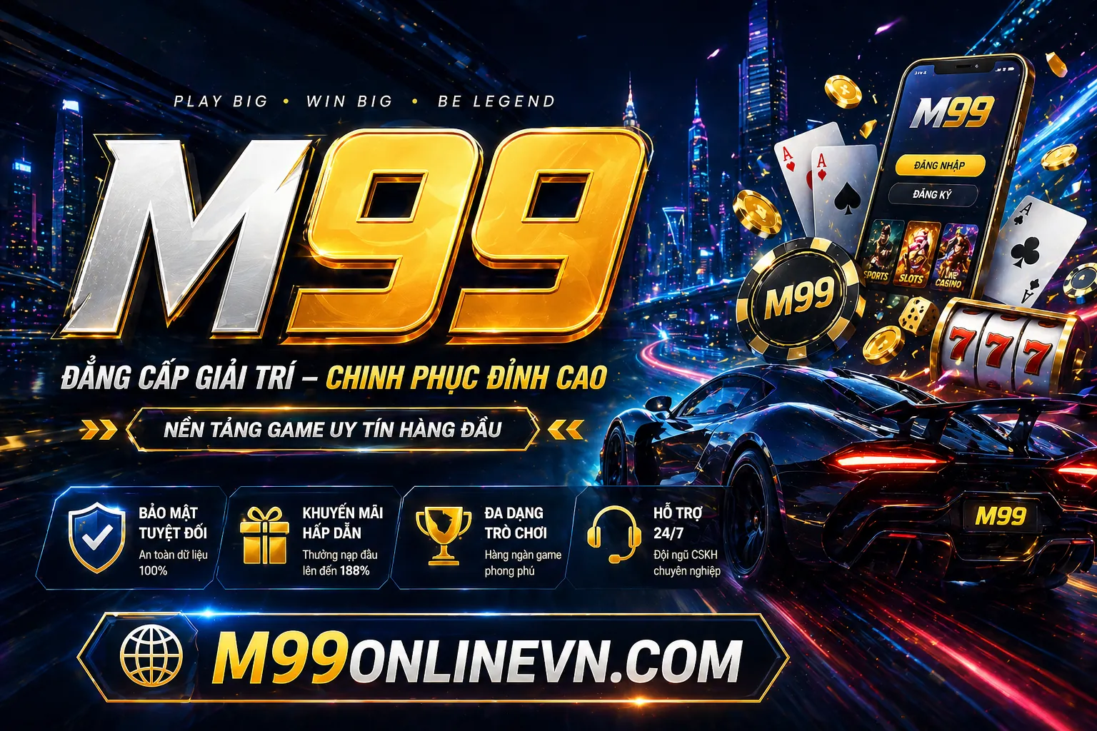Banner ưu đãi và thưởng đăng ký 88nn123 link mới